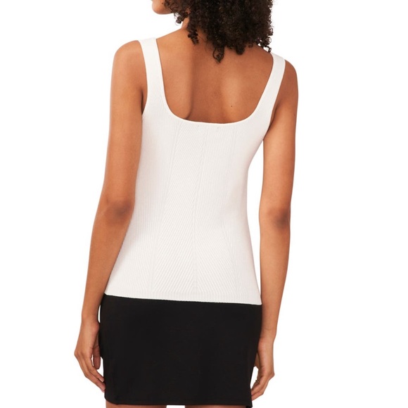 Halogen Transfer Rib Sweater Tank - Picture 2 of 5